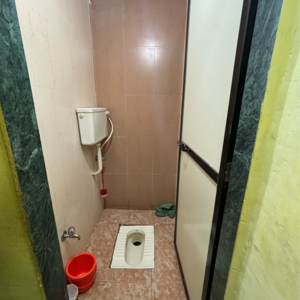 Bathroom in 1 BHK Apartment at Rukmini Garden, Titwala – for Sale