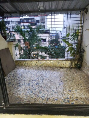 Balcony in 2 BHK Apartment at Kopar Khairane Sector 20 – for Rent