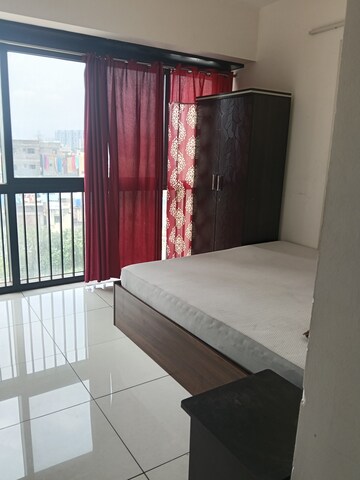 Bedroom in 1 BHK Apartment at Duville Riverdale Heights, Kharadi – for Rent