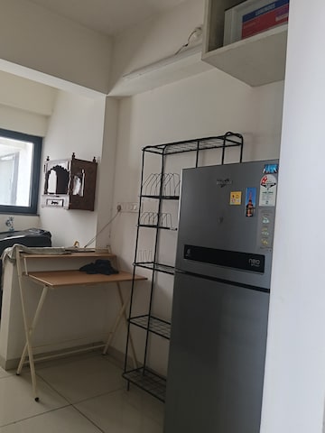 Kitchen in 1 BHK Apartment at Duville Riverdale Heights, Kharadi – for Rent