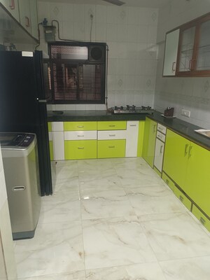 Kitchen in 2 BHK Apartment at Lokpuram CHS, Vasant Vihar – for Rent