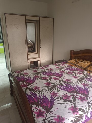 Bedroom in 2 BHK Apartment at Lokpuram CHS, Vasant Vihar – for Rent