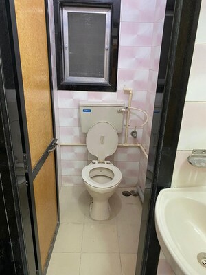 Bathroom in 1 BHK Apartment at Anjali Kiran CHS, Santacruz East – for Sale