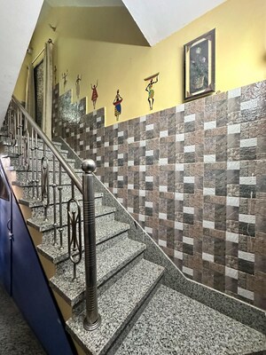 Staircase in 6 BHK Independent House at Indira Nagar – for Sale