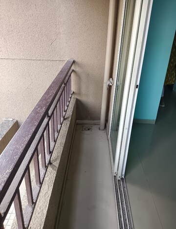 Balcony in 2 BHK Apartment at Vihang Golden Hills, Owale – for Rent