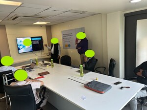 Team Area in  Office Space at Vikram Nandadeep, Senapati Bapat Road – for Rent