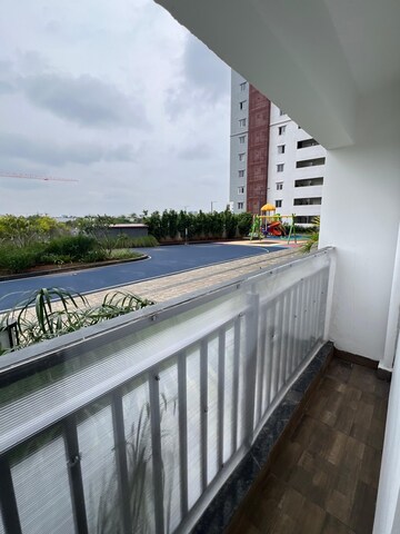 Balcony in 2 BHK Apartment at Hallmark Sunnyside, Manchirevula – for Sale