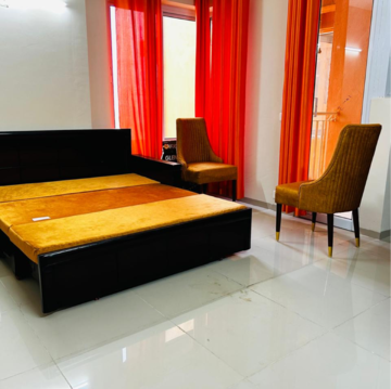 Living Room in 1 BHK Apartment at Wave Dream Homes, Ram Nagar – for Rent