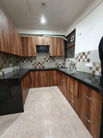 Kitchen in 3 BHK Builder Floor at Sushant Lok 2, Sector 57 – for Rent
