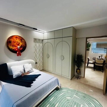 Bedroom in 4 BHK Apartment at Ruparel Panache, Santacruz West – for Sale
