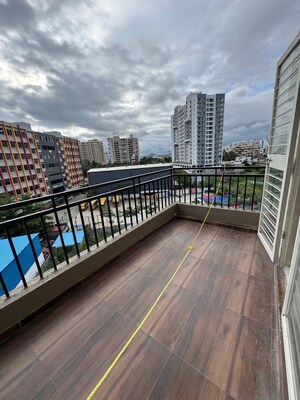 Balcony in 2 BHK Apartment at Shantai Divine Bliss, Punawale – for Rent