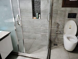Bathroom in 4 BHK Builder Floor at Greater Kailash ii – for Sale
