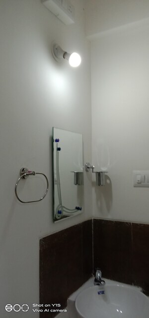 Bathroom in 1 BHK Apartment at Pristine Greens, Moshi – for Rent