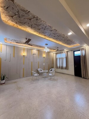 Living Room in 4 BHK Builder Floor at Ashok Vihar – for Sale