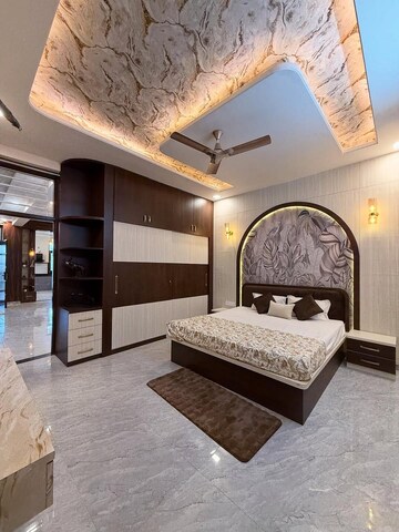 Bedroom in 4 BHK Builder Floor at Ashok Vihar – for Sale