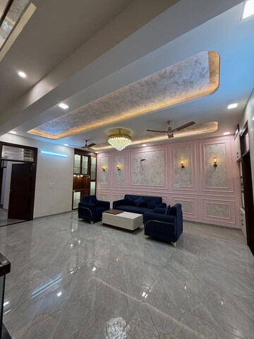 Living Room in 4 BHK Builder Floor at Ashok Vihar – for Sale