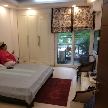 Bedroom in 3 BHK Builder Floor at Greater Kailash I – for Rent