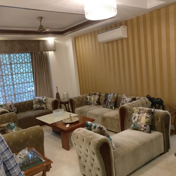 Living Room in 3 BHK Builder Floor at Greater Kailash I – for Rent