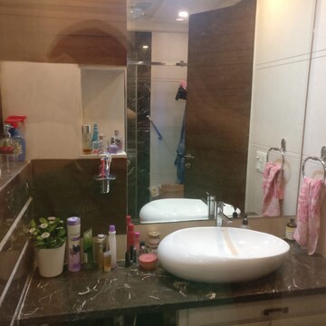 Bathroom in 3 BHK Builder Floor at Greater Kailash I – for Rent