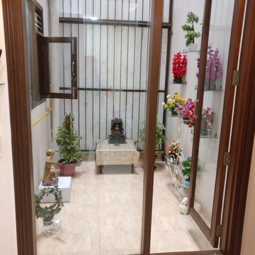 Balcony in 3 BHK Builder Floor at Greater Kailash I – for Rent