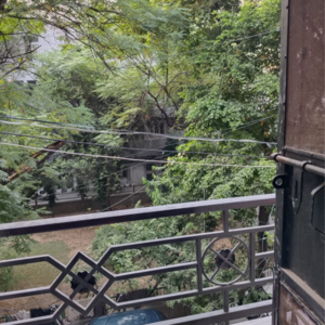 Balcony in 2 BHK Builder Floor at Malviya Nagar – for Rent