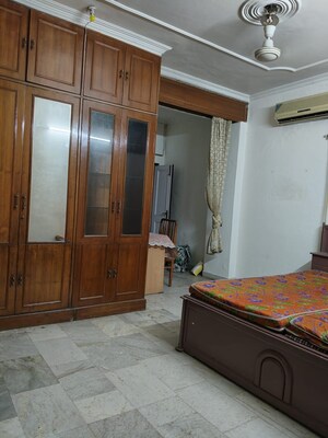 Bedroom in 2 BHK Builder Floor at Malviya Nagar – for Rent