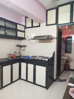 Kitchen in 1 BHK Apartment at Kurla West – for Rent