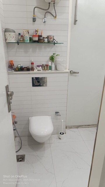 Bathroom in 3 BHK Apartment at West Enclave – for Rent