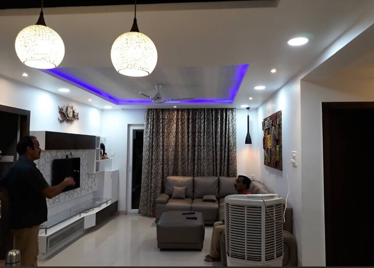 Living Room, aditya-imperial-heights 3 Bedroom 1900 Sq.Ft. Apartment In Hafeezpet Hyderabad 9251338