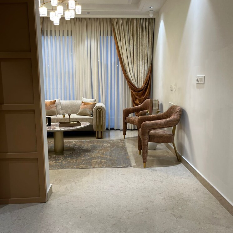 Living Room, urban-the-zirk 3 Bedroom 1750 Sq.Ft. Apartment In High Ground Zirakpur 9251359