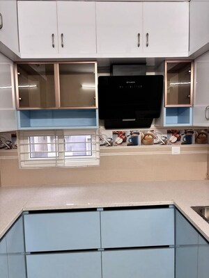 Kitchen in 2.5 BHK Apartment at Candeur 40, Miyapur – for Rent