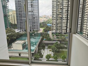 Balcony in 2 BHK Apartment at Courtyard by Narang Realty and The Wadhwa Group, Pokhran Road No Two – for Rent