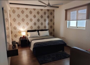 Living Room in 3.5 BHK Apartment at Golf Edge, Gachibowli – for Rent