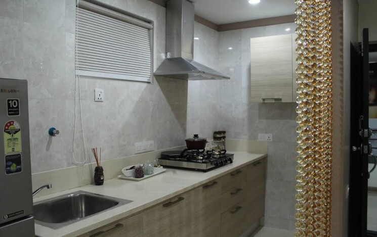 Kitchen, golf-edge 3.5 Bedroom 3600 Sq.Ft. Apartment In Gachibowli Hyderabad 9249844