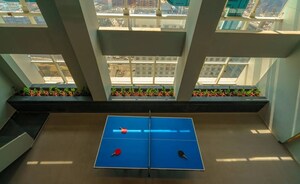 Balcony in 3.5 BHK Apartment at Golf Edge, Gachibowli – for Rent