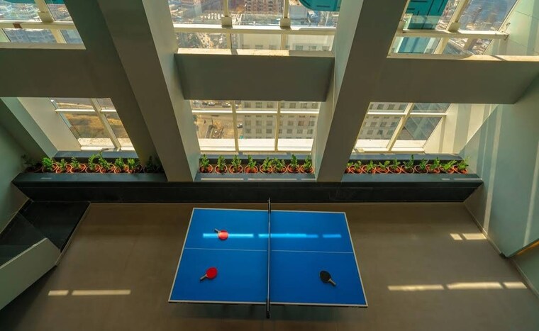 Balcony, golf-edge 3.5 Bedroom 3500 Sq.Ft. Apartment In Gachibowli Hyderabad 9249844