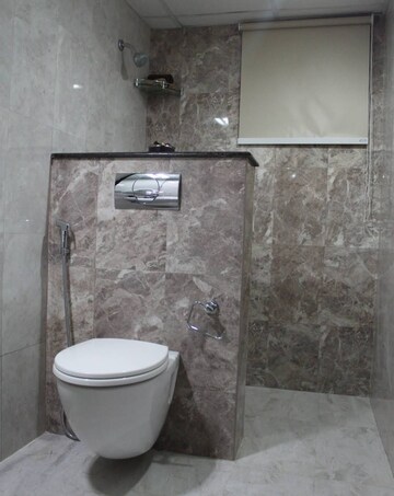 Bathroom in 3.5 BHK Apartment at Golf Edge, Gachibowli – for Rent