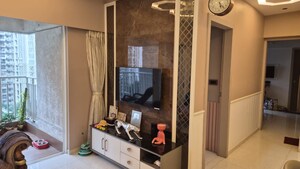 Living Room in 2 BHK Apartment at Lodha Amara, Kolshet Road – for Sale