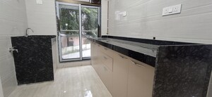 Kitchen in 1 BHK Apartment at Je And Vee Om Trimurti, Malad East – for Rent