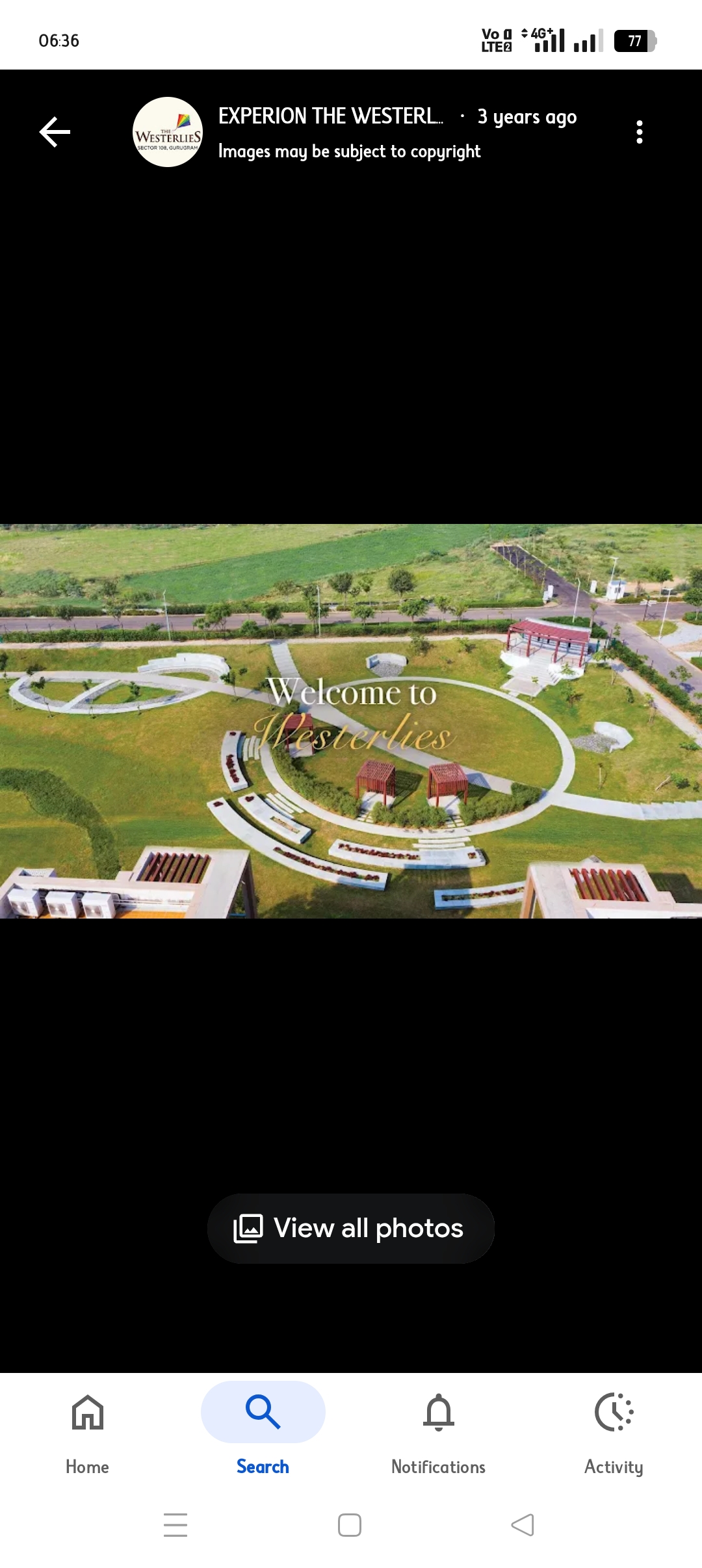 Plot For Sale in Experion The Westerlies