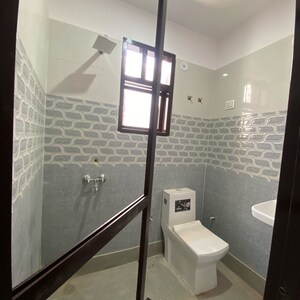 Bathroom in 1 BHK Builder Floor at Chattarpur – for Rent
