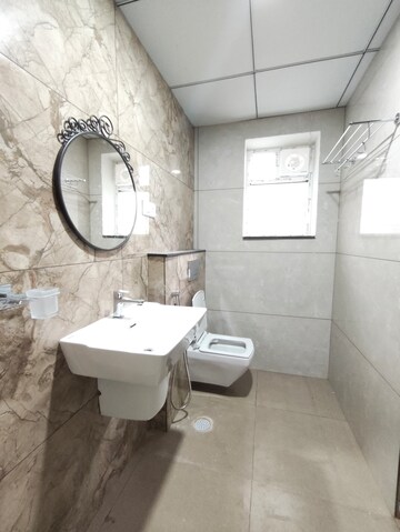 Bathroom in 3 BHK Builder Floor at Nallagandla – for Rent