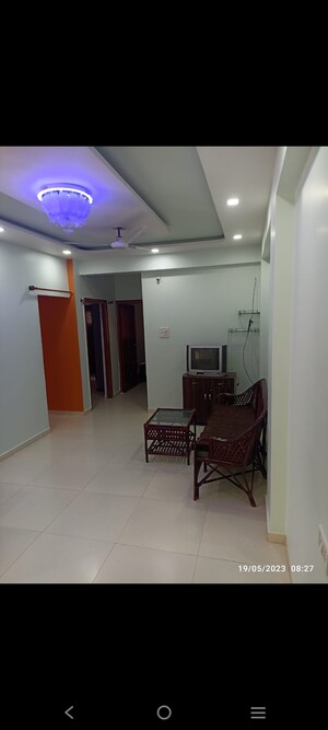Living Room in 2 BHK Apartment at B Desai Anand Crystal, Tragad – for Rent
