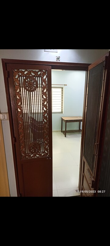 Building Lobby in 2 BHK Apartment at B Desai Anand Crystal, Tragad – for Rent