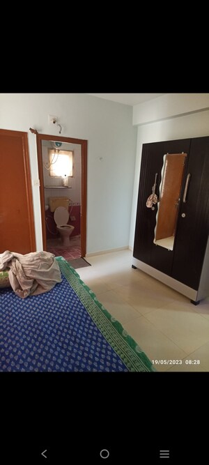 Bedroom in 2 BHK Apartment at B Desai Anand Crystal, Tragad – for Rent