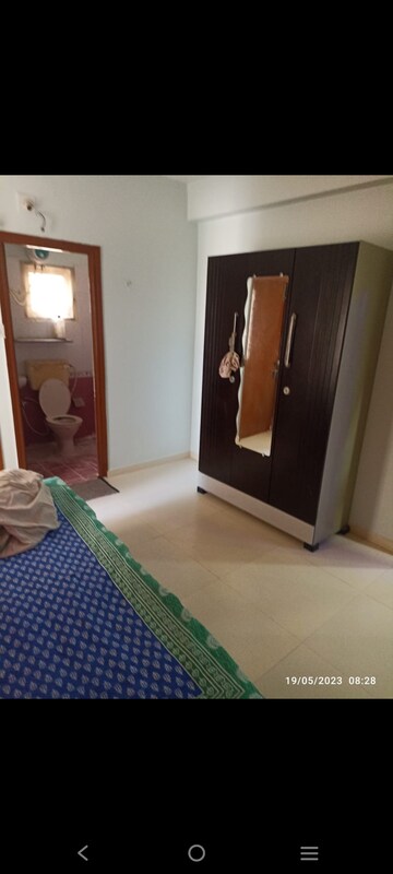 Bedroom in 2 BHK Apartment at B Desai Anand Crystal, Tragad – for Rent