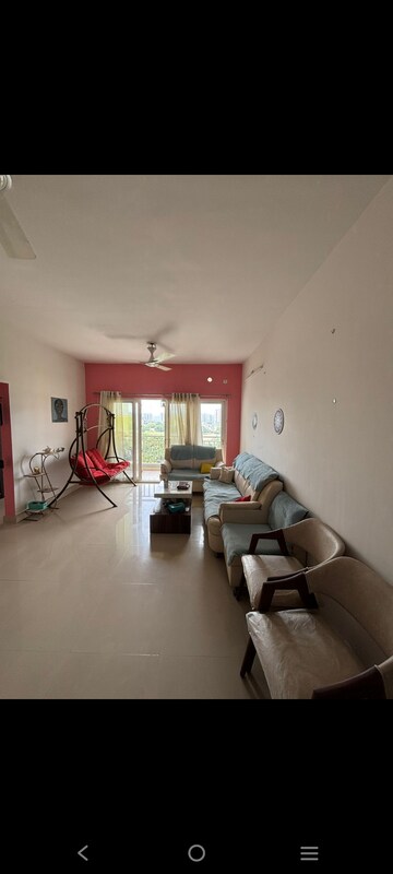 Living Room in 2 BHK Apartment at Godrej Garden City, Jagatpur – for Rent