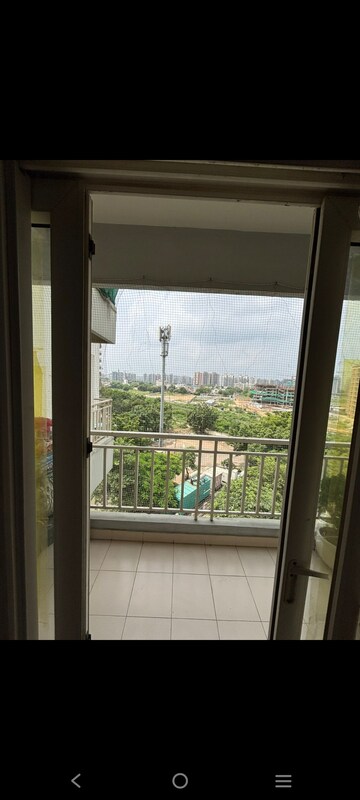 Balcony in 2 BHK Apartment at Godrej Garden City, Jagatpur – for Rent