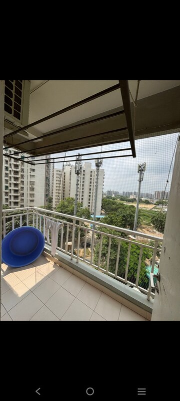 Balcony in 2 BHK Apartment at Godrej Garden City, Jagatpur – for Rent