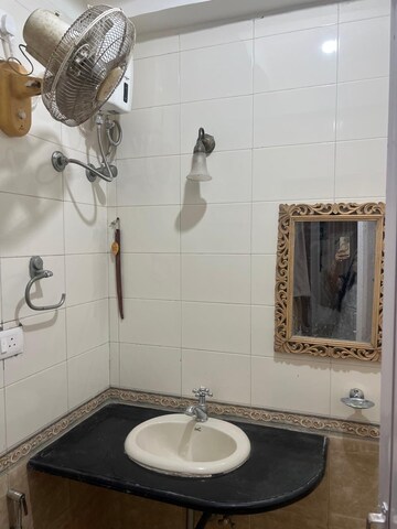 Bathroom in 2 BHK Apartment at Jalvaiyu Vihar, Kharghar – for Rent